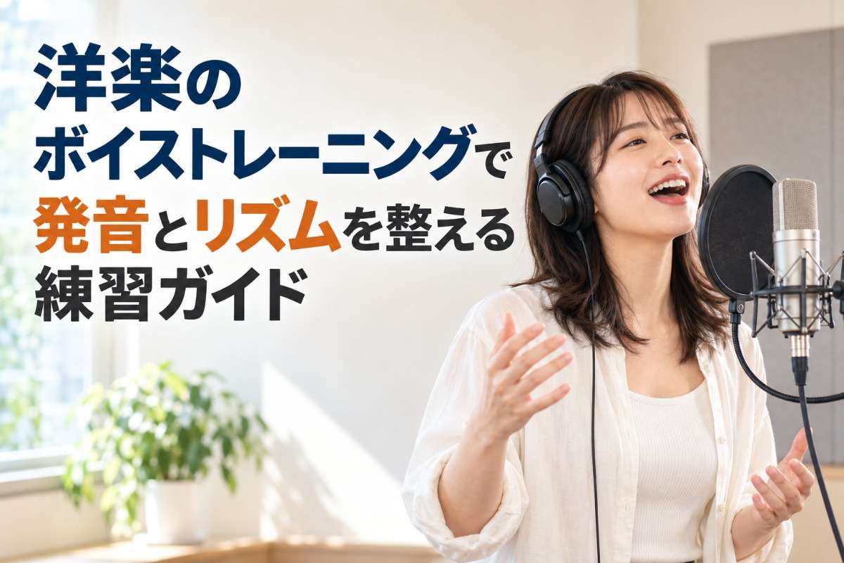 洋楽のボイストレーニングで発音とリズムを整える練習ガイド